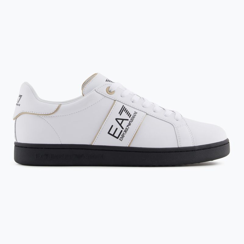 Boty EA7 Emporio Armani Classic Logo white/gold/black