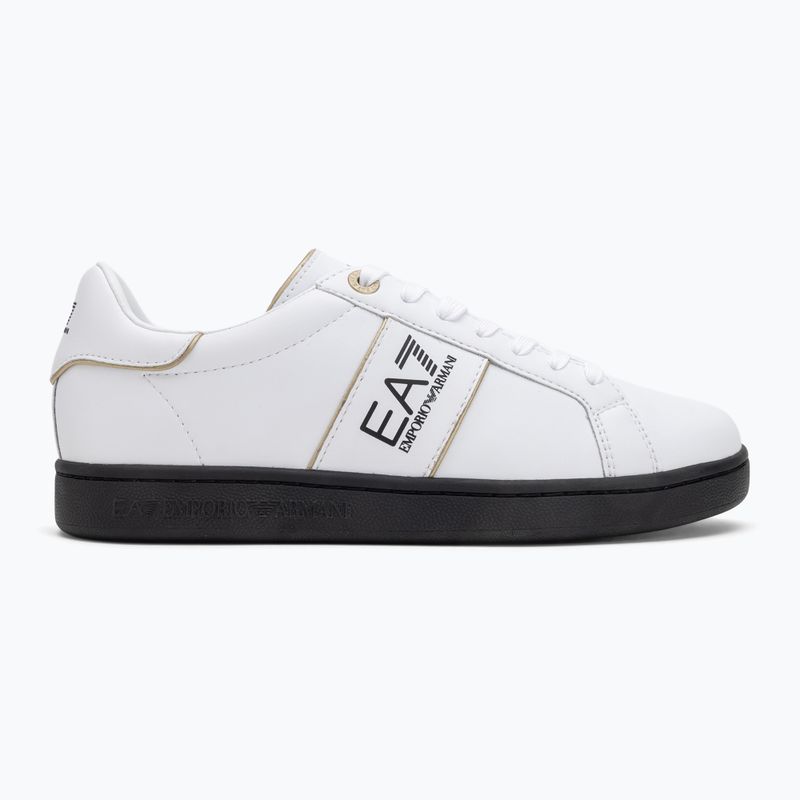 Boty EA7 Emporio Armani Classic Logo white/gold/black 2