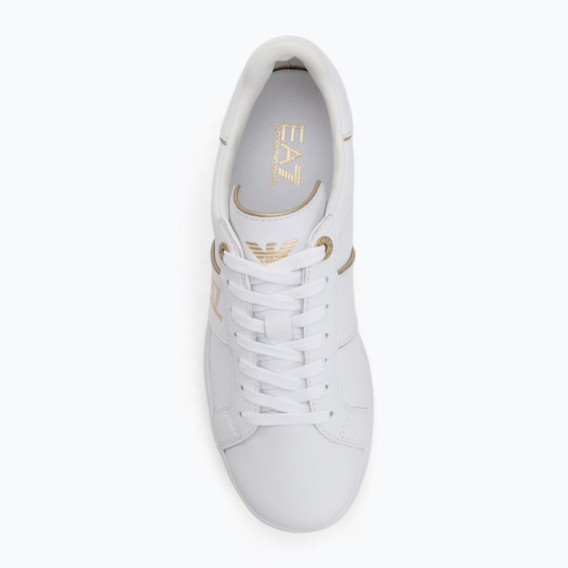 Boty EA7 Emporio Armani Classic Logo full wht/gold detail 5