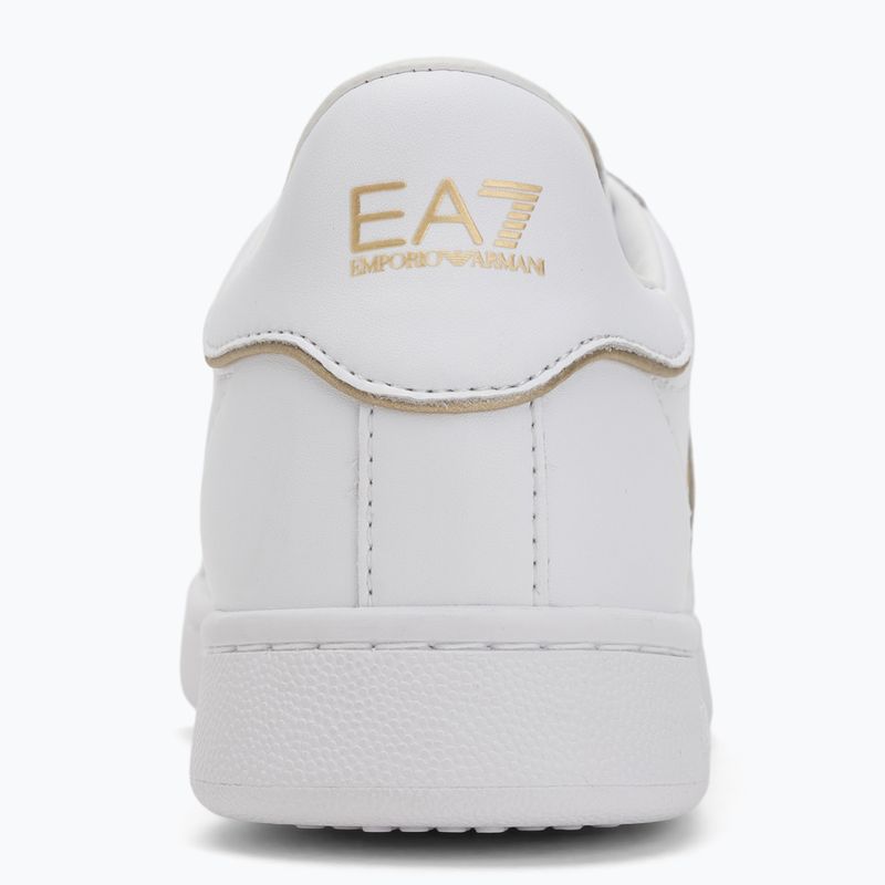 Boty EA7 Emporio Armani Classic Logo full wht/gold detail 6