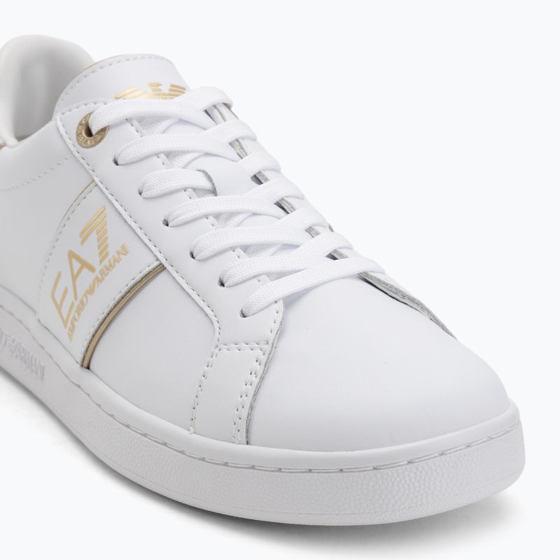 Boty EA7 Emporio Armani Classic Logo full wht/gold detail 7