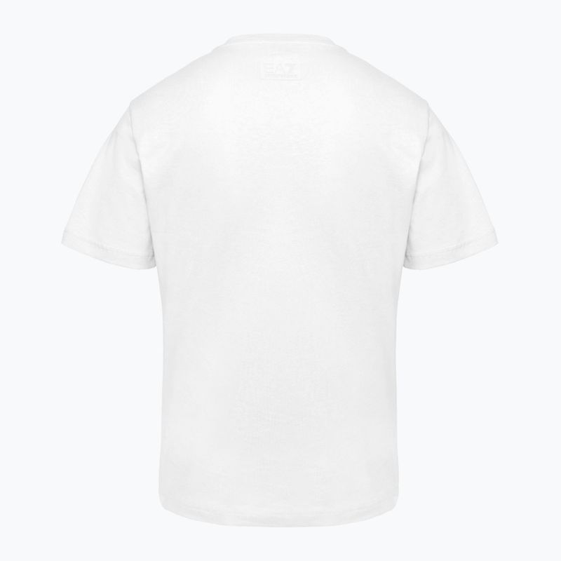Pánské tričko EA7 Emporio Armani Logo Series white 2
