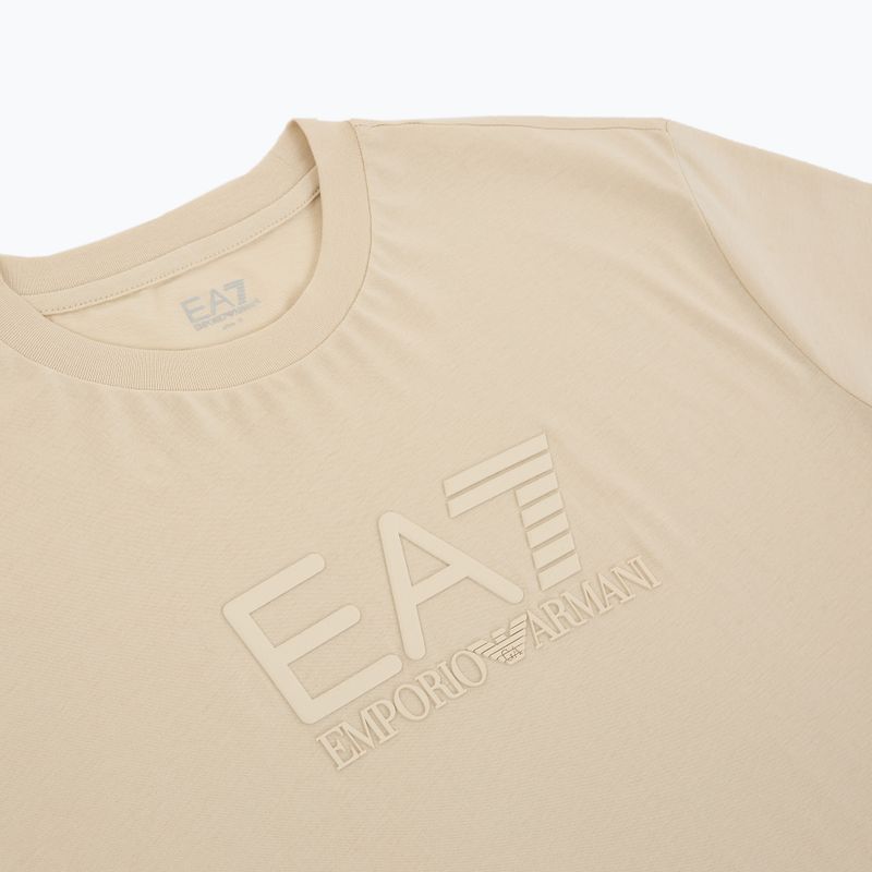 Pánské tričko EA7 Emporio Armani Visibility Cotton Crew almond milk 3
