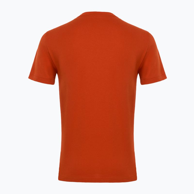 Pánské tričko EA7 Emporio Armani Visibility Cotton Crew rooibos tea 2