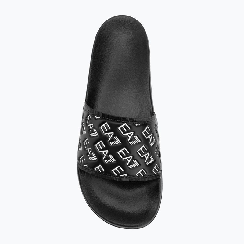 Nazouváky EA7 Emporio Armani Water sporty All Over full black/white 5