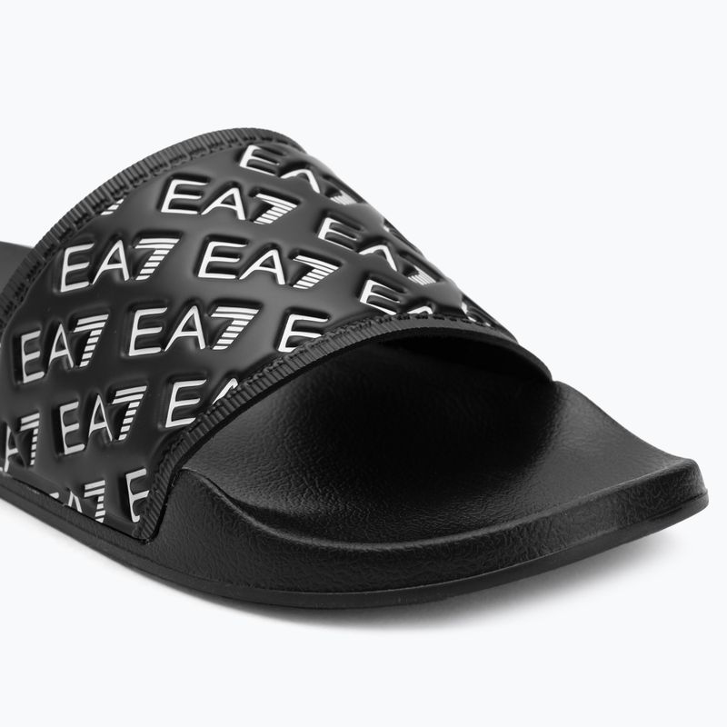 Nazouváky EA7 Emporio Armani Water sporty All Over full black/white 7