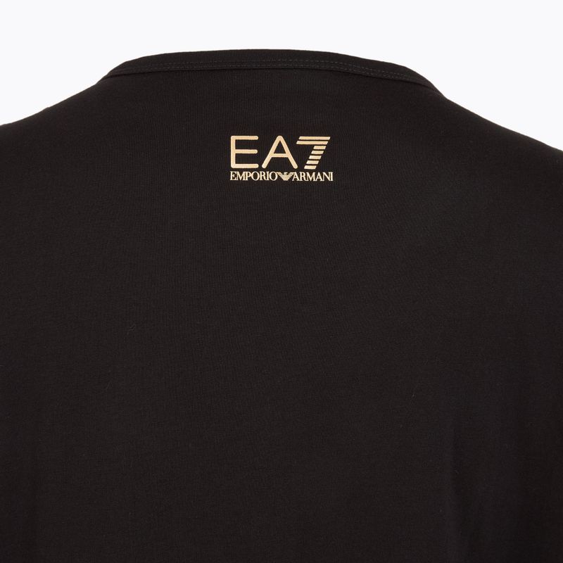 Dámská košile EA7 Emporio Armani Train Visibility black/gold 4