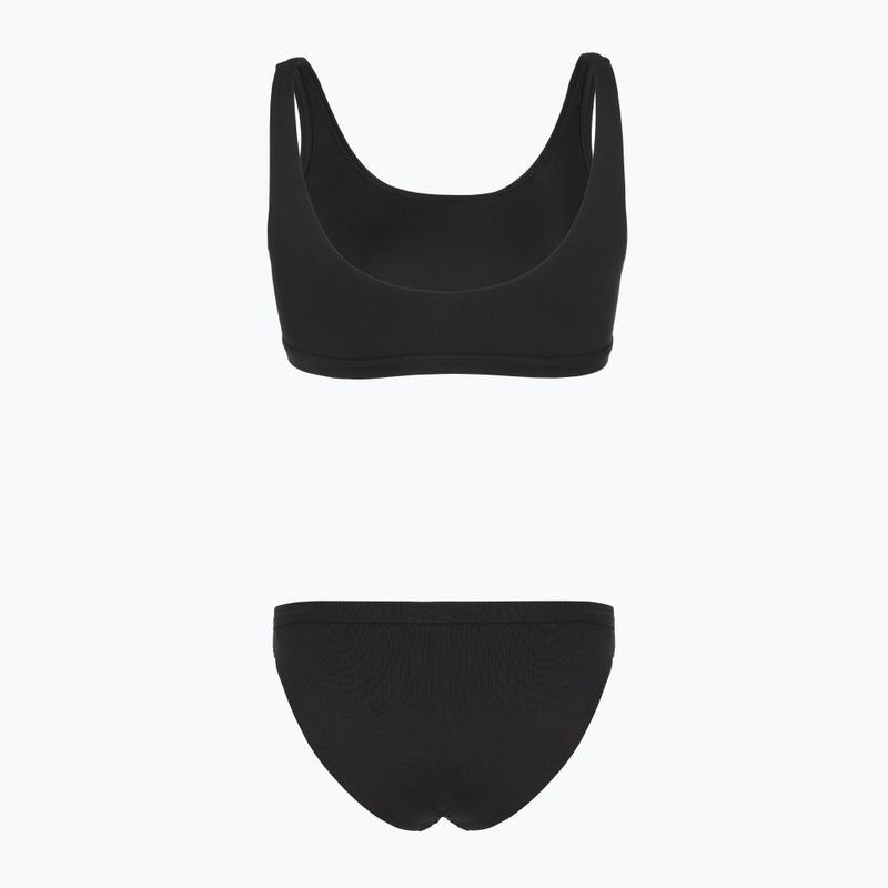 Dámské dvoudílné plavky EA7 Emporio Armani Maxi Logo Bikini Top black 2