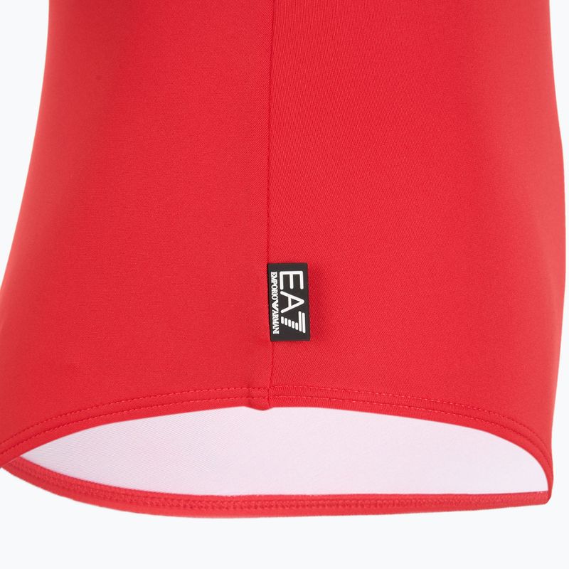Dámské jednodílné plavky EA7 Emporio Armani Maxi Logo One Piece racing red 4