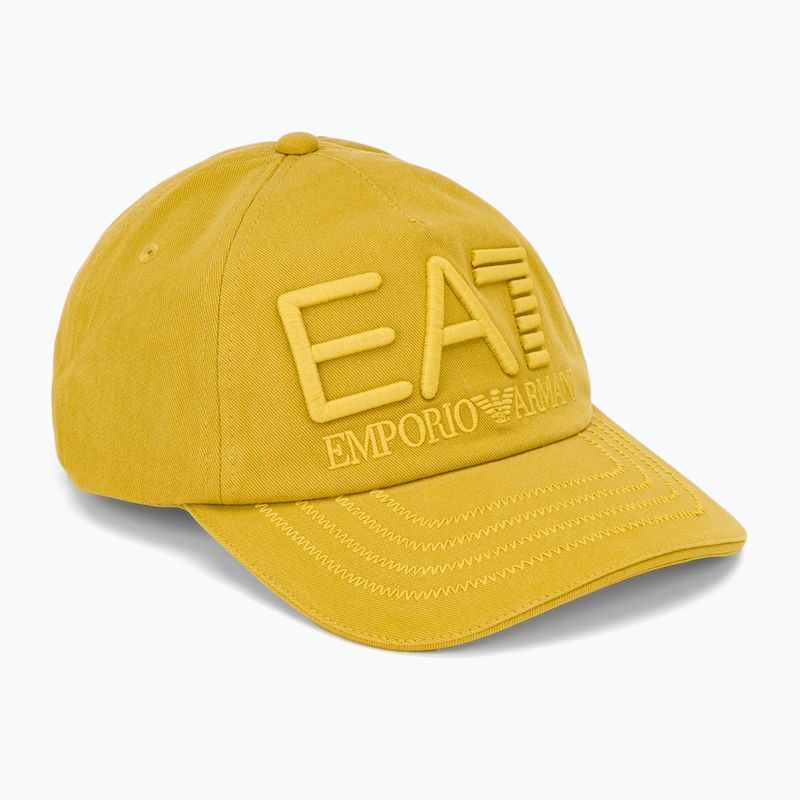 Kšiltovka EA7 Emporio Armani Train Logo Series Embroidered antique moss