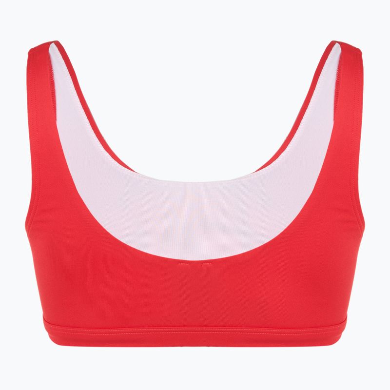 Dámské dvoudílné plavky EA7 Emporio Armani Maxi Logo Bikini Top racing red 4