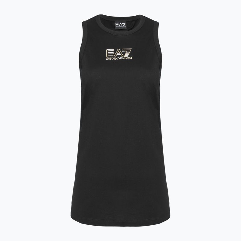 Dámská košile EA7 Emporio Armani Train Visibility Tank black/gold