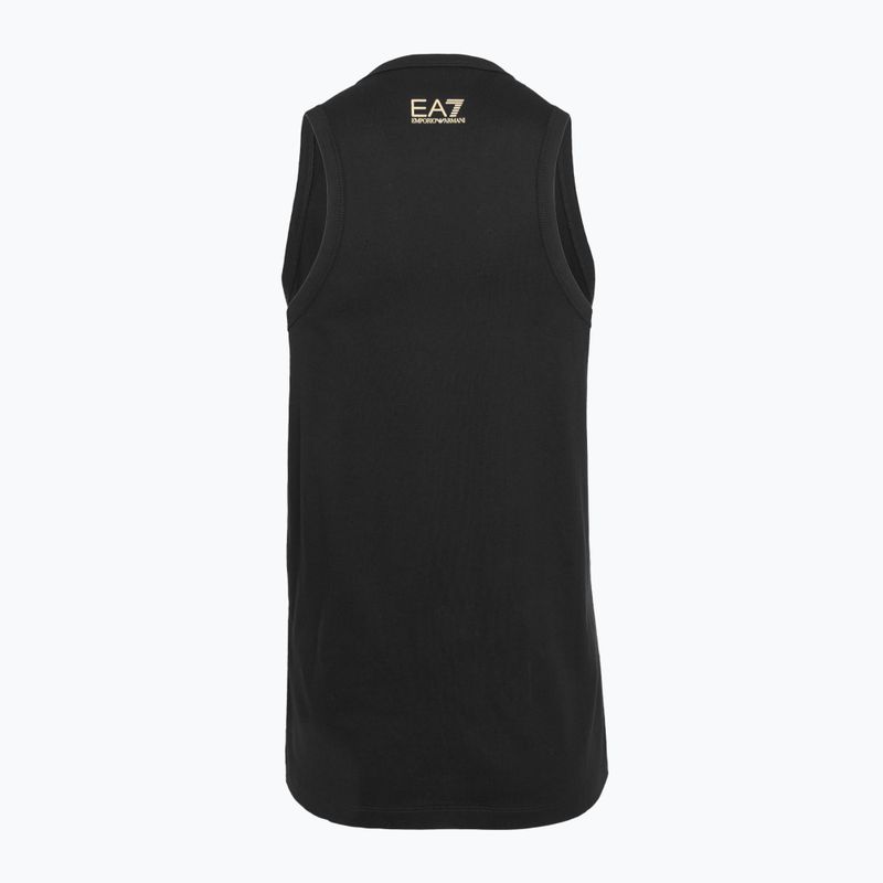 Dámská košile EA7 Emporio Armani Train Visibility Tank black/gold 2