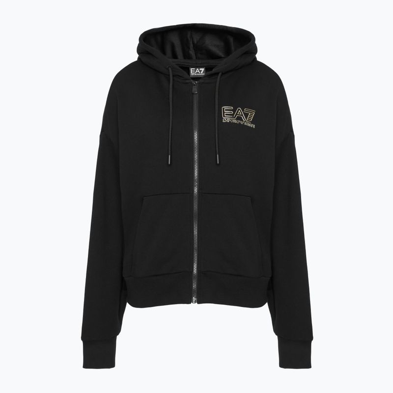 Dámská tepláková souprava EA7 Emporio Armani Train Visibility Tracksuit HO CH FZ black/gold 3