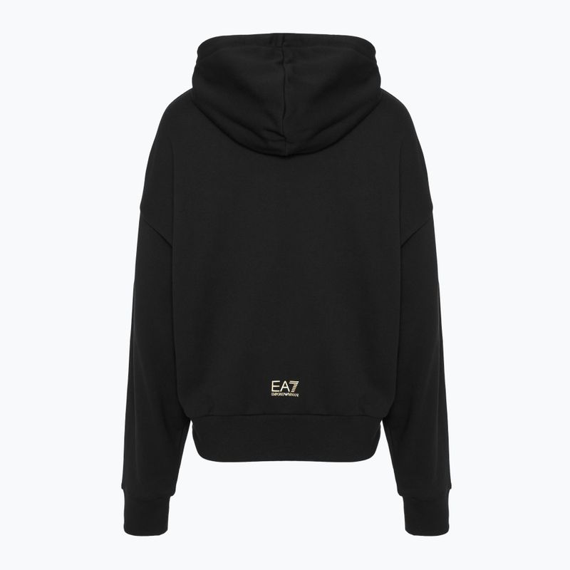 Dámská tepláková souprava EA7 Emporio Armani Train Visibility Tracksuit HO CH FZ black/gold 4