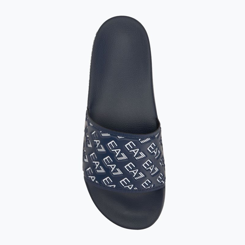 Nazouváky EA7 Emporio Armani Water Sports All Over navy/white  5