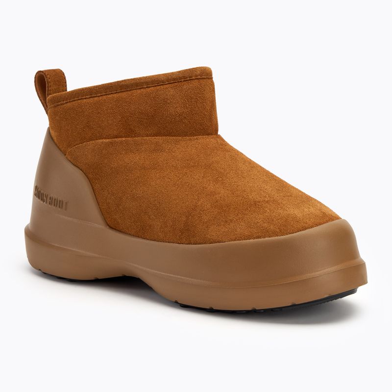 Dámské sněhule Moon Boot Luna Low Boot Suede cognac