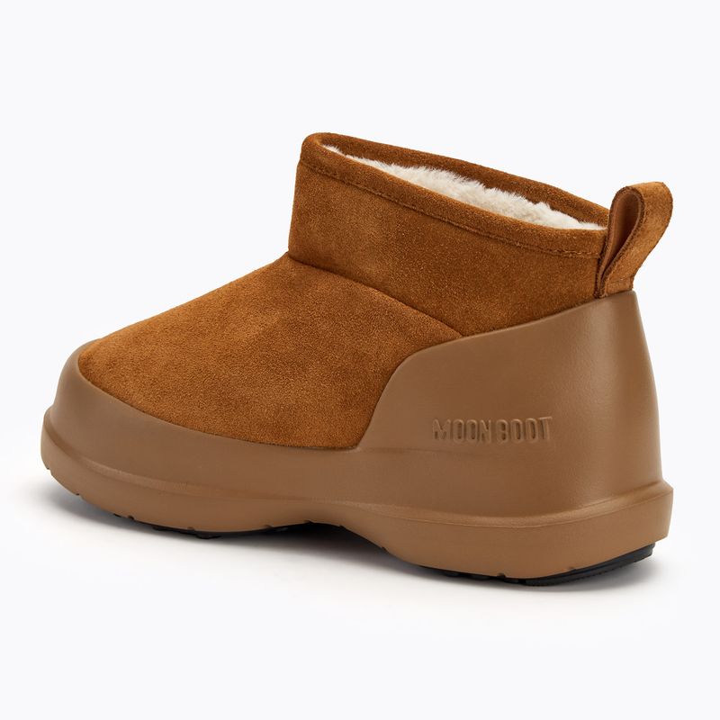 Dámské sněhule Moon Boot Luna Low Boot Suede cognac 3