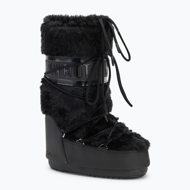 Sněhule Moon Boot Icon Faux Fur black