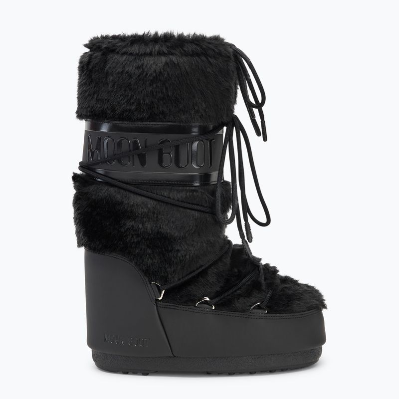 Sněhule Moon Boot Icon Faux Fur black 2