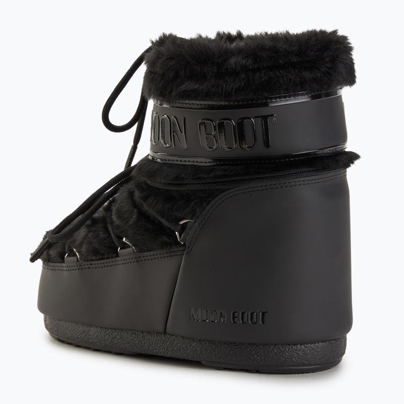 Dámské sněhule Moon Boot Icon Low Faux Fur black 3