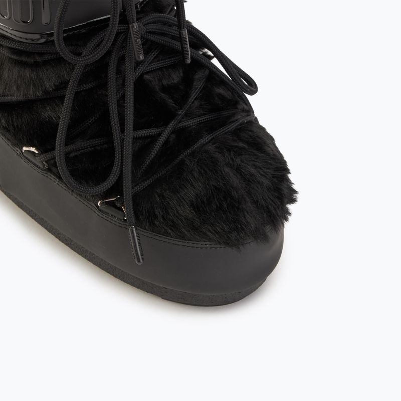 Dámské sněhule Moon Boot Icon Low Faux Fur black 7