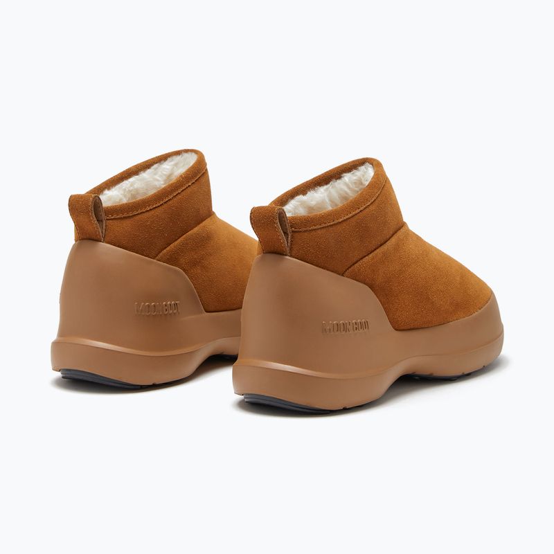 Dámské sněhule Moon Boot Luna Low Boot Suede cognac 10