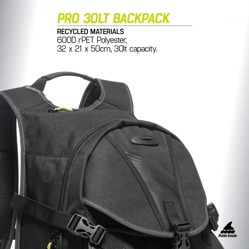 Batoh Rollerblade Pro LT 30 l Eco black 3