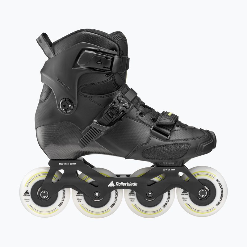 Pánské kolečkové brusle Rollerblade Crossfire LX black/lime 2