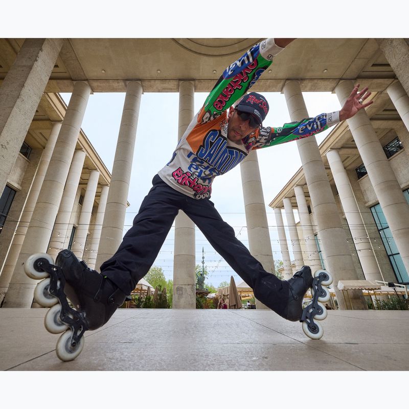 Pánské kolečkové brusle Rollerblade Crossfire LX black/lime 12