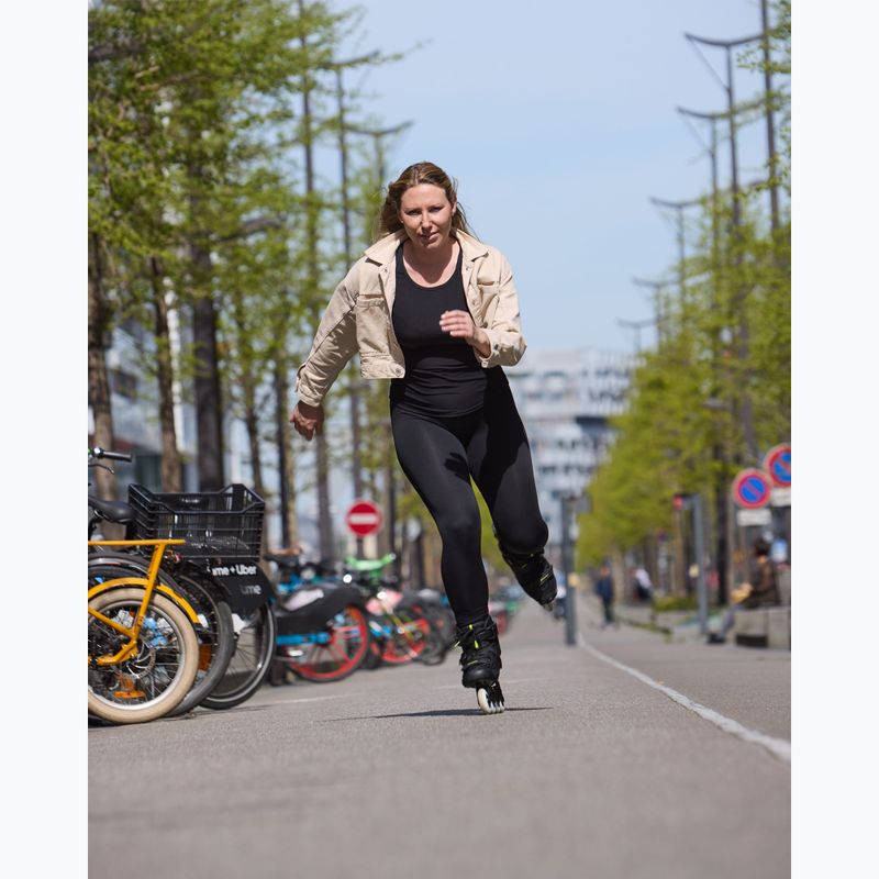 Pánské kolečkové brusle Rollerblade Crossfire LX black/lime 13