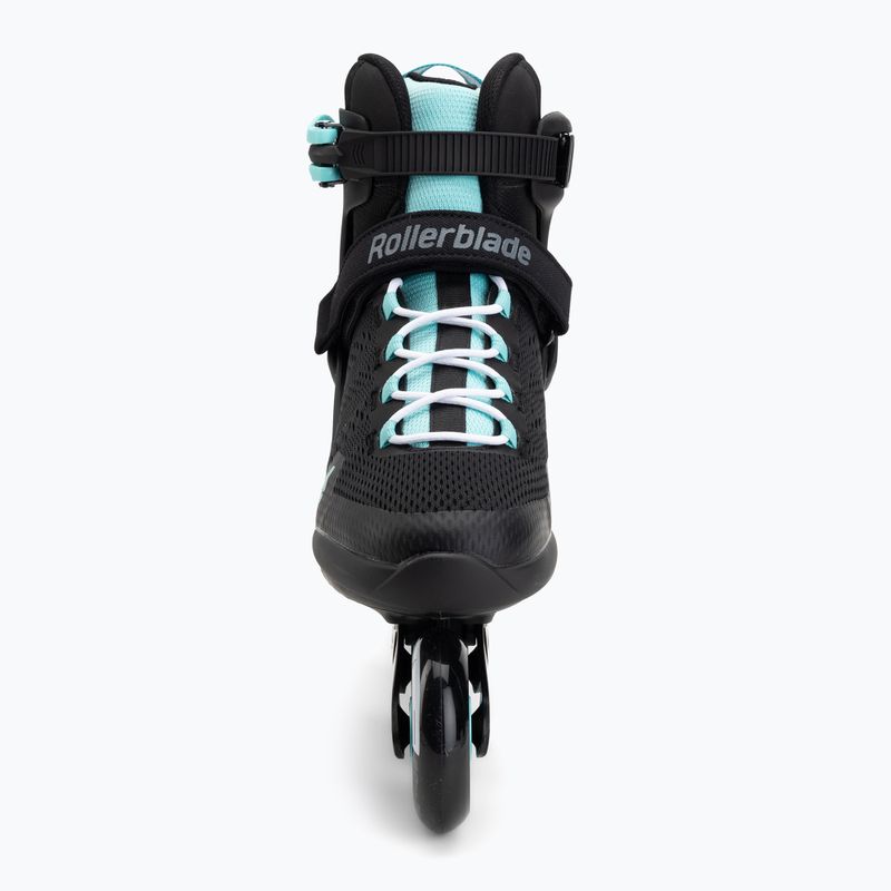 Dámské kolečkové brusle Rollerblade Sirio 80 W black/teal blue 4