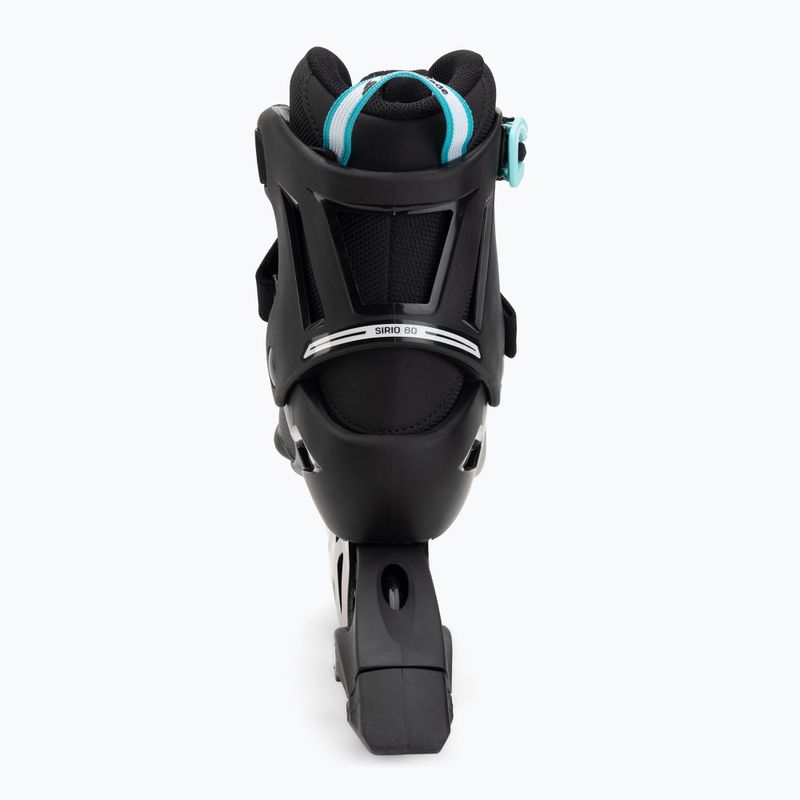 Dámské kolečkové brusle Rollerblade Sirio 80 W black/teal blue 5