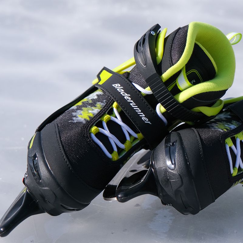 Dětské brusle Bladerunner Micro Ice black/lime 15