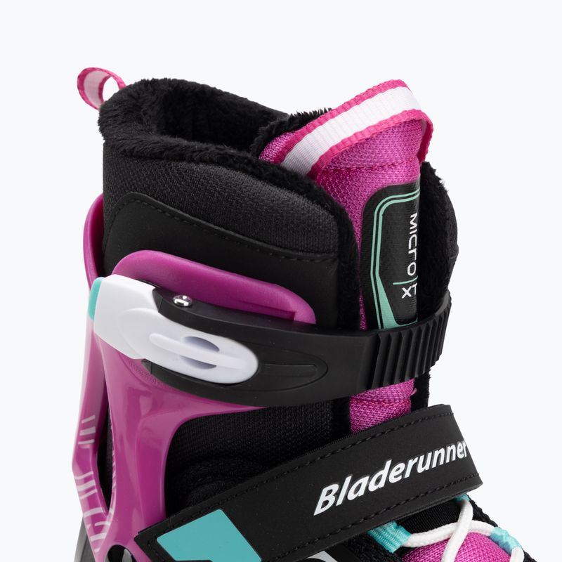 Dětské brusle Bladerunner Micro Xt Ice G black/fuchsia 6