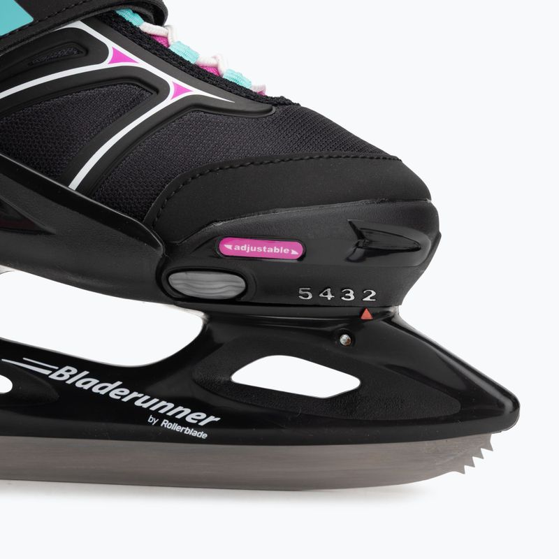 Dětské brusle Bladerunner Micro Xt Ice G black/fuchsia 8