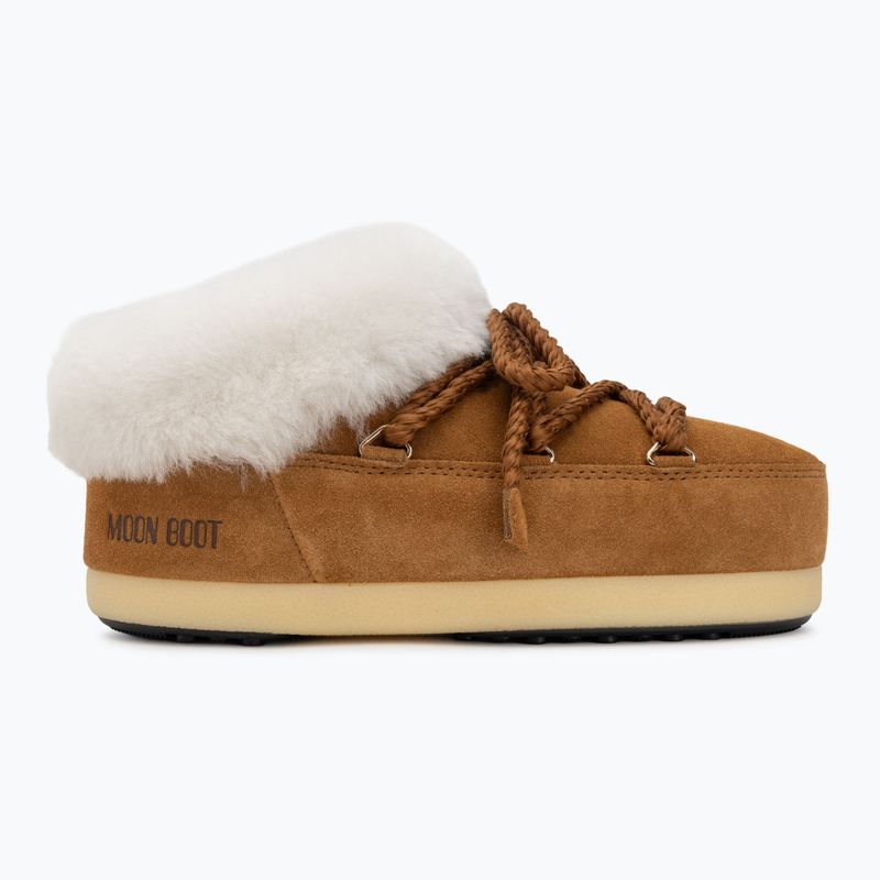 Dámské sněhule Moon Boot Evx Mule Suede cognac/natural 2
