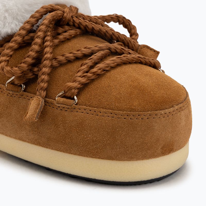 Dámské sněhule Moon Boot Evx Mule Suede cognac/natural 7