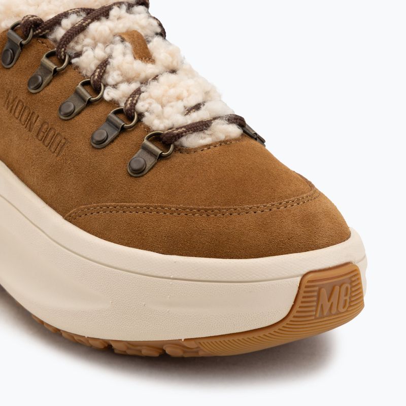 Dámské sněhule Moon Boot Moon247 City Shearling cognac 7