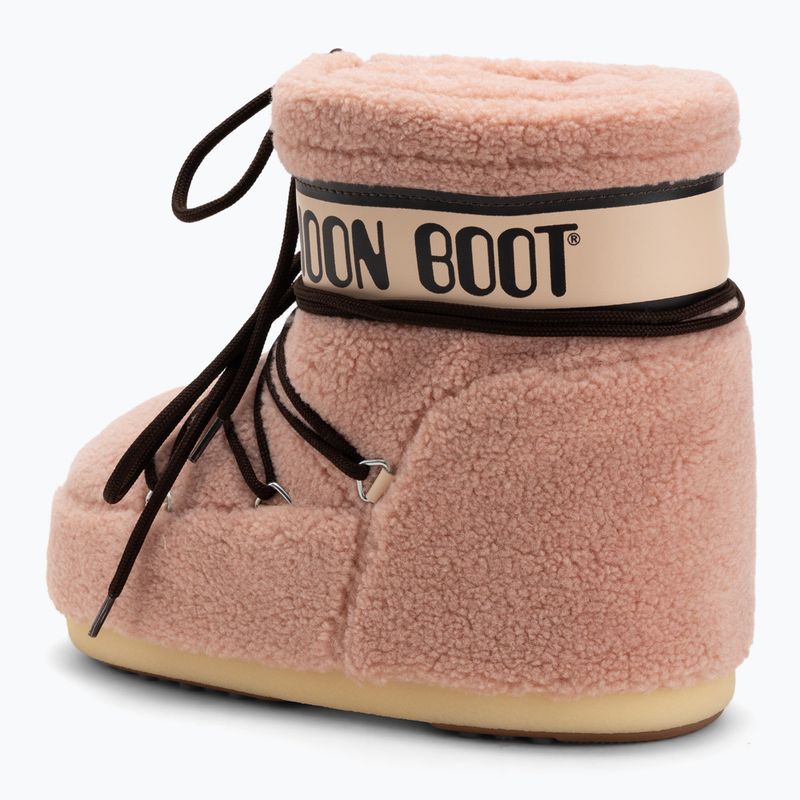Dámské sněhule Moon Boot Icon Low Fleece pink 3