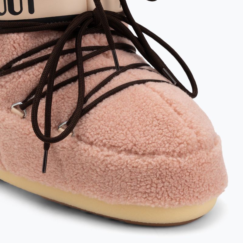 Dámské sněhule Moon Boot Icon Low Fleece pink 7