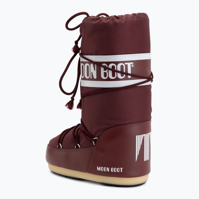 Dámské sněhule Moon Boot Icon Nylon burgundy 3