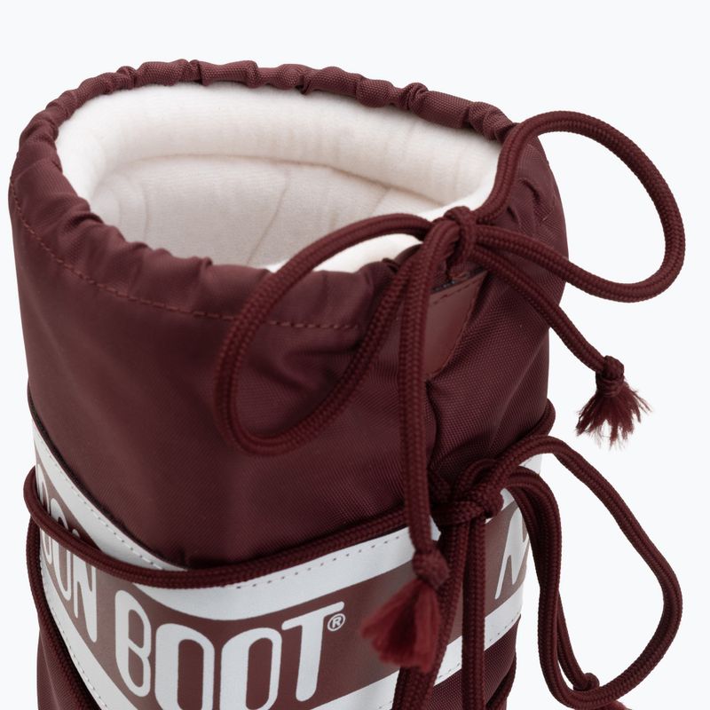Dámské sněhule Moon Boot Icon Nylon burgundy 6