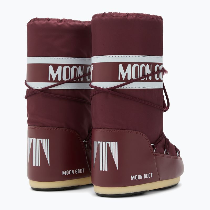 Dámské sněhule Moon Boot Icon Nylon burgundy 2