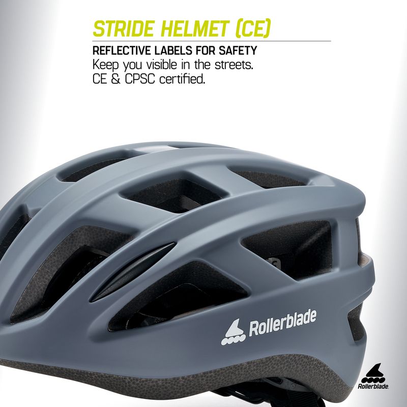 Přilba Rollerblade Stride CE lunar blue 8