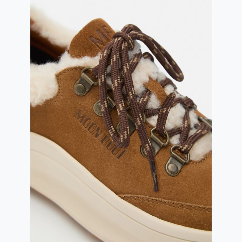 Dámské sněhule Moon Boot Moon247 City Shearling cognac 11