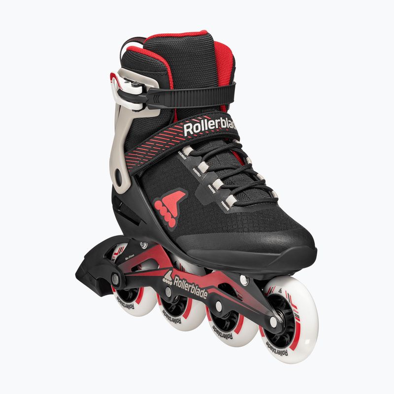 Pánské kolečkové brusle Rollerblade Macroblade 84 black/sand/red 4