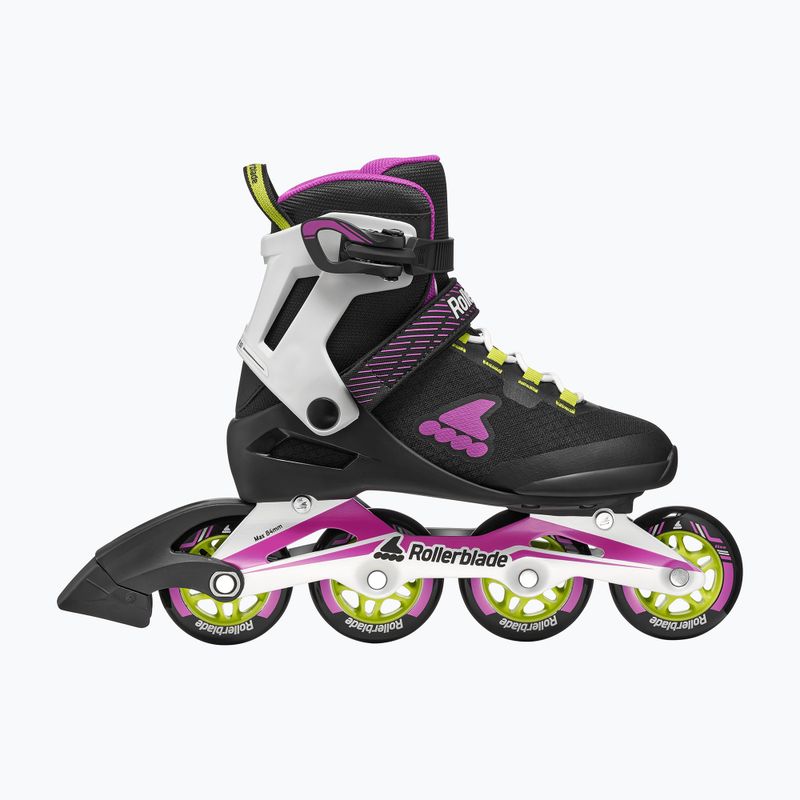 Dámské kolečkové brusle Rollerblade Macroblade 80 W black/dark fuchsia 2