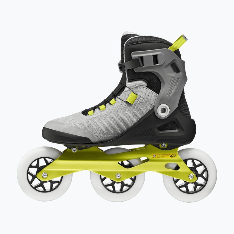 Pánské kolečkové brusle Rollerblade Macroblade 110 Boa black/grey/lime 3