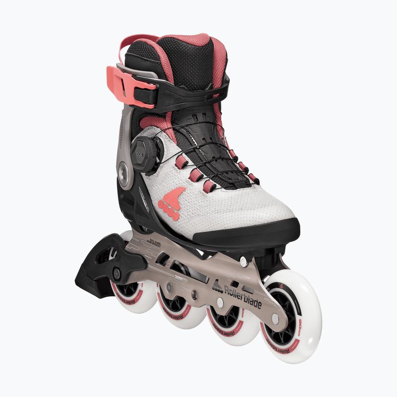 Dámské kolečkové brusle Rollerblade Macroblade 90 Boa W grey/amethyst rose 5